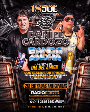 SAB.18.JUL DANIEL CARDOZO / BANDA ANCHA
