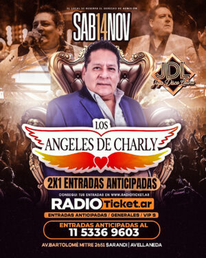 JOYA DISCO SAB.14.NOV Los Angeles de Charly
